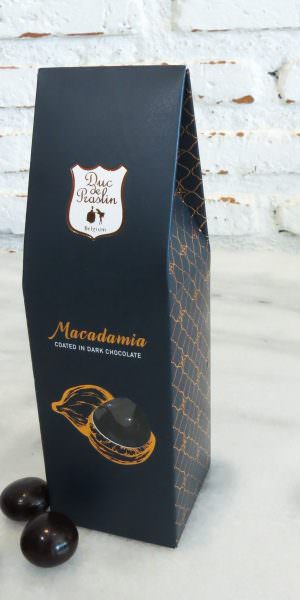 Macadamia Coated in Dark Chocolate